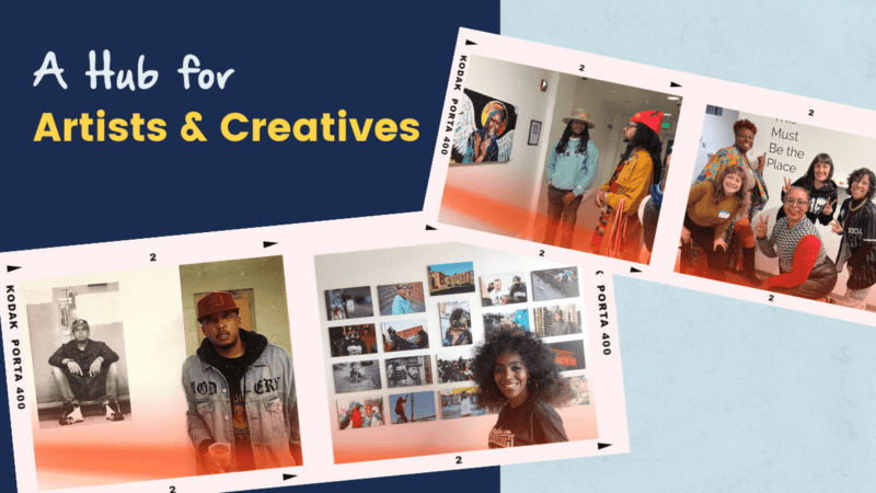 Artist and creative Impact Hub Baltimore members